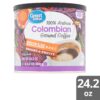 Great Value 100% Arabica Colombian Medium Dark Ground Coffee, 24.2 oz