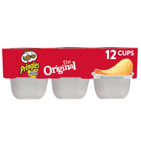 Pringles, Potato Crisps Chips, Original, Snack Stacks, 12 Ct, 8.04 Oz