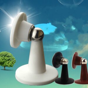 Silicone Door Stopper Tope Puerta Punch-free Stickers Home Improvement Floor-standing Anti-collision Magnetic Ground Suction