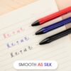 M&G 10/20/40pcs Super Smooth Oil Ball Point Pen 0.7mm Fine Pens Ballpoint Pen Black Blue Red ink pen for school office supplies