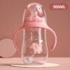 Baby bottles Drinking Cup Feeding Bottle Wide-Caliber Multifunctional Drinking Milk Drinking Water Dual-use Bottle BPA Free