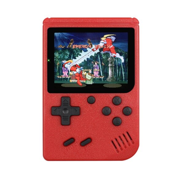 Retro Portable Mini Handheld Video Game Console 8-Bit 3.0 Inch Color LCD Kids Color Game Player Built-in 400 games