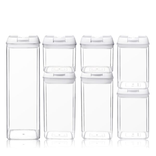 Food storage tank Purchase Food storage container Acrylic kitchen storage multigrain storage jar transparent sealed kitchen jars