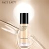 SACE LADY Matte Makeup Set Oil Control Foundation Primer Base Make Up Kit Puff Invisible Pores Liquid Cream Cosmetic Wholesale