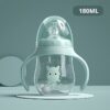 Baby bottles Drinking Cup Feeding Bottle Wide-Caliber Multifunctional Drinking Milk Drinking Water Dual-use Bottle BPA Free