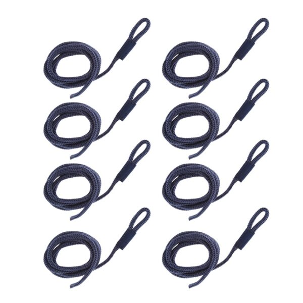 8 Pcs Boat Fender Line 0.24" Thickness 5 FT Double Braided Fender Line Marine Mooring Line For Yacht Boat Accessories Marine