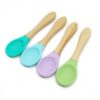 New Colors Feeding set Food Grade Silicone Bibs Baby Plate Non-silp Suction Bowl Kids Tableware Waterproof Bib BPA Free Spoon