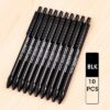 M&G 10/20/40pcs Super Smooth Oil Ball Point Pen 0.7mm Fine Pens Ballpoint Pen Black Blue Red ink pen for school office supplies
