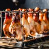 Chicken Wing Leg Rack For Grill Smoker Oven Stainless Steel Vertical Roaster Stand In BBQ Safe Barbecue Accessories