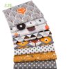 Chainho,8pcs/Lot,Jungle Animals Series,Printed Twill Cotton Fabric,Patchwork Cloth,DIY Sewing Quilting Material For Baby&Child