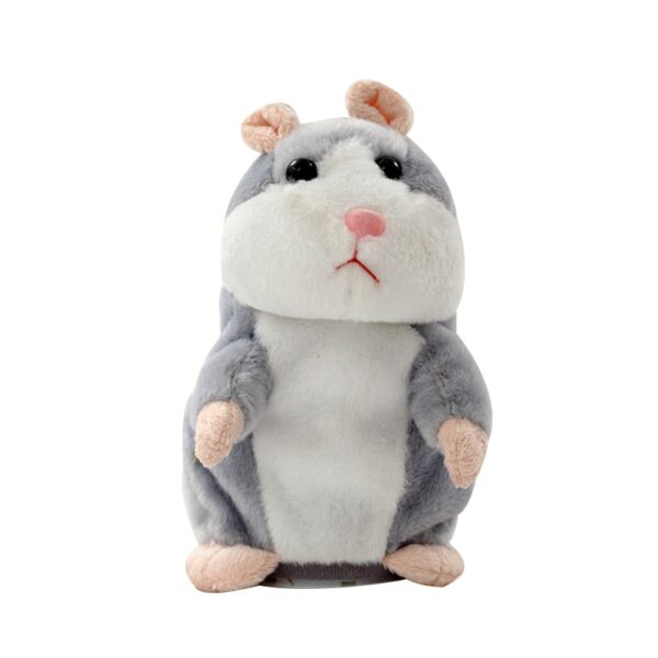 Talking Hamster Mouse Pet Christmas Toy Speak Talking Sound Record Hamster Educational Plush Toy for Children Christmas Gift
