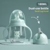 Baby bottles Drinking Cup Feeding Bottle Wide-Caliber Multifunctional Drinking Milk Drinking Water Dual-use Bottle BPA Free