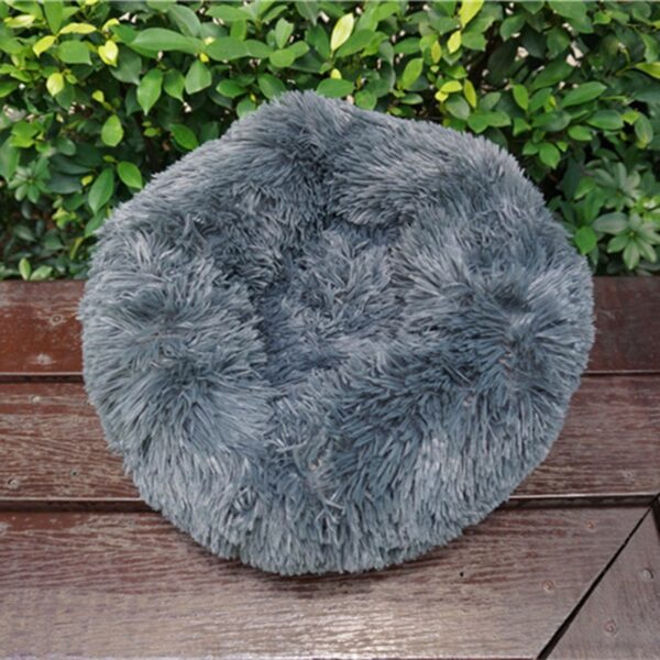 Soft Dog Bed Round Washable Plush Dog Bed Kennel House For Cat Bed For Dogs Bed Large Labradors Mat Calming Pet Sleeping Sofa