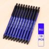 M&G 10/20/40pcs Super Smooth Oil Ball Point Pen 0.7mm Fine Pens Ballpoint Pen Black Blue Red ink pen for school office supplies