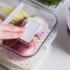MDZF Refrigerator Food Storage Containers with Lids Kitchen Storage Seal Tank Plastic Separate Vegetable Fruit Fresh Box Big ml
