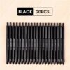 M&G 10/20/40pcs Super Smooth Oil Ball Point Pen 0.7mm Fine Pens Ballpoint Pen Black Blue Red ink pen for school office supplies