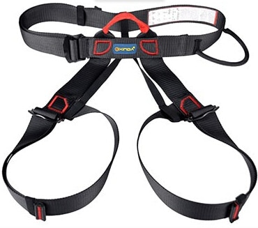 Xinda Professional Outdoor Sports Safety Belt Rock Climbing Outfitting Harness Waist Support Half Body Harness Aerial Survival