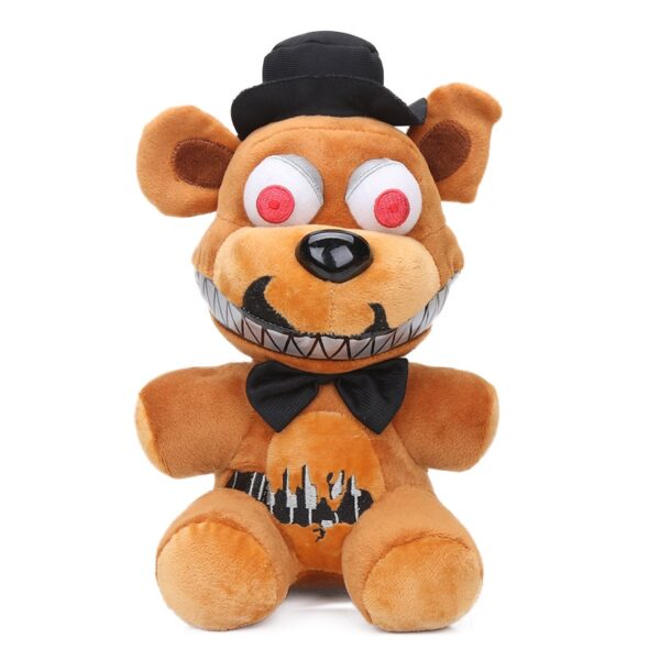 New 25cm FNAF Nightmare Freddy Bear Foxy Springtrap Bonnie Plush Toys Five Nights at Freddy's Toy Soft Stuffed Animal Dolls