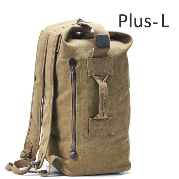 Large Travel Climbing Bag Tactical Military Backpack Women Army Bags Canvas Bucket Bag Shoulder Sports Bag Male Outodor XA208WD
