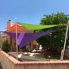 Sun shade sail waterproof shade canopy net toldo canopy outdoor pergola gazebo garden cover awning rectangle square voile soleil