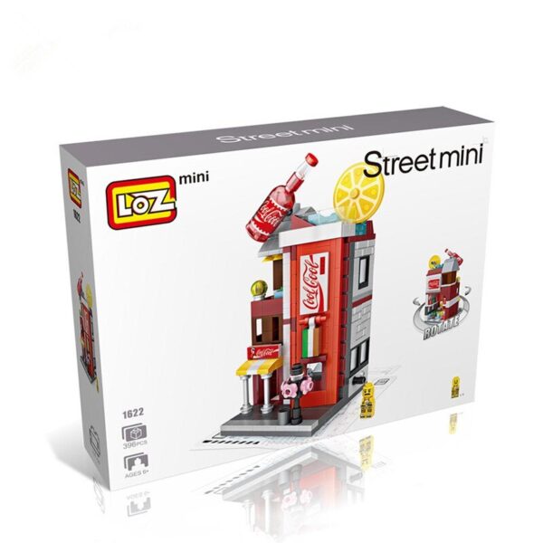 LOZ Mini Street View City Building Blocks DIY Assembly Educational Bricks 3D Architecture Model Store Shop Kids Gift Xmas Toys