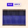 M&G 10/20/40pcs Super Smooth Oil Ball Point Pen 0.7mm Fine Pens Ballpoint Pen Black Blue Red ink pen for school office supplies