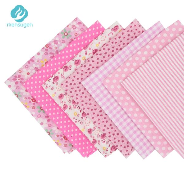 56 pcs/lot 25cm*25cm Printed Floral Cotton Fabric For Patchwork, Sewing Tissue Telas To Patchwork,Tilda Doll Needlework Cloth