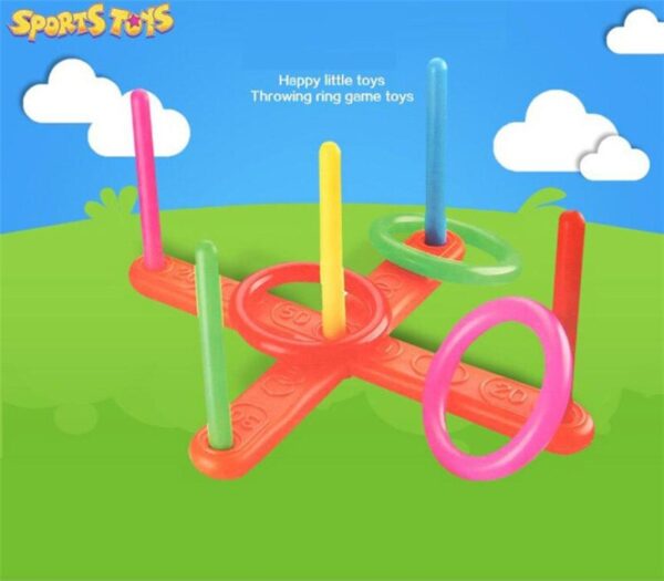 New 2019 Sports Toy Children Throw circle game Ring Toss real action play set Fun Outdoor games best gift for kids