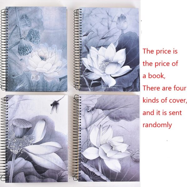 1PCS Spiral Coil Sketchbook Notebook 16K Sketch Painting Diary Journal Note Pad Stationery School Office Supplies