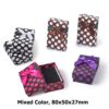 12pcs Cardboard Jewelry Set Gift Box Ring Necklace Bracelets Earring Gift Packaging Boxes With Sponge Inside Rectangle