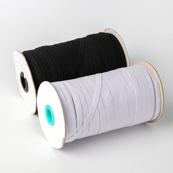 125 Yards Length DIY Braided Elastic Band Cord Knit Band Sewing 1/8 1/4 inch
