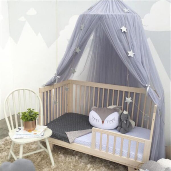 Mosquito Net Bed Curtain Baby Canopy Tent Baby Crib Netting Cot Hung Dome Girl Princess Children Play Tent Kids Room Decoration