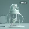 Baby bottles Drinking Cup Feeding Bottle Wide-Caliber Multifunctional Drinking Milk Drinking Water Dual-use Bottle BPA Free