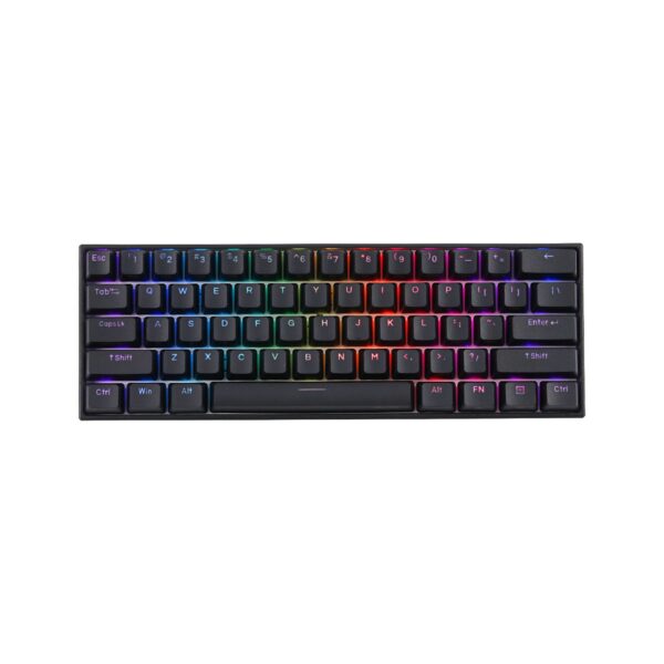 Anne Pro2 mini portable 60% mechanical keyboard wireless bluetooth Gateron mx Blue Brown switch gaming keyboard detachable cable