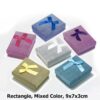 12pcs Cardboard Jewelry Set Gift Box Ring Necklace Bracelets Earring Gift Packaging Boxes With Sponge Inside Rectangle