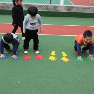 Hands and Feet Game Indoor Outdoor Toys Games for Kids Jump Play Mat Sport Crawling Jump Toys for Children Activity Kindergarten
