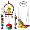 5pcs Parrot Toy Bird Cage...