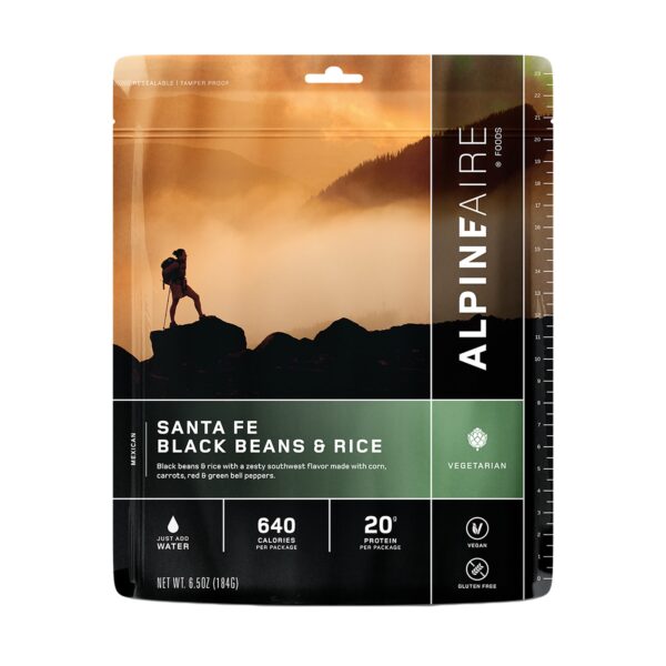 Alpine Aire Foods Santa Fe Black Beans & Rice Serves 2