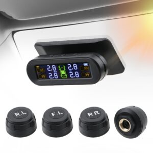 Tire Pressure Monitoring System Solor TPMS Tire Pressure Sensor Fuel Save Auto Security Alarm Tire Pressure Control System