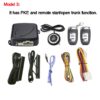12V Auto car keyless entry start system one start stop engine push button vehicle alarm PKE remote start dropshiping
