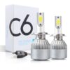 C6 H1 H3 Led Headlight Bulbs H7 LED Car Lights H4 880 H11 HB3 9005 HB4 9006 H13 6000K 72W 12V 7200LM Auto Headlamps