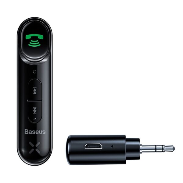 Baseus AUX Car Bluetooth Receiver 3.5MM Jack Audio Music Bluetooth 5.0 Car Kit Wireless Handsfree Speaker Bluetooth Car Stereo
