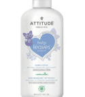 ATTITUDE Bubble Bath and Wash for Baby, EWG Verified Plant- and Mineral-Based Ingredients, Hypoallergenic Vegan and Cruelty-free, Almond Milk, 16 Fl Oz