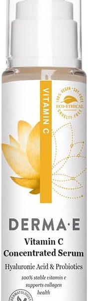 DERMA E Vitamin C Concentrated Serum, 60 ml