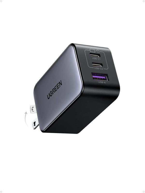 UGREEN Nexode 65W 3-Port GaN USB-C Charger