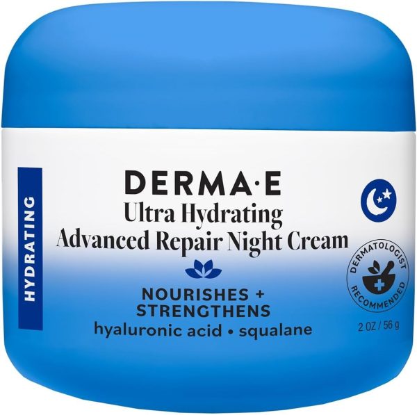 61X7ZfPuMuL._AC_SL1500_.jpg DERMA E Hydrating Night Cream with Hyaluronic Acid, 56 g