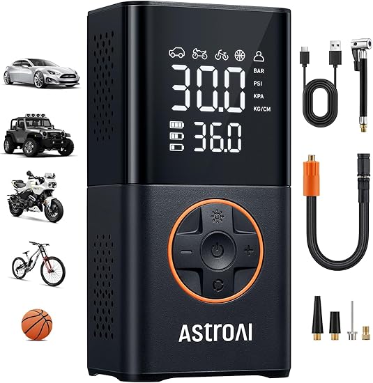 AstroAI Digital Tire Pressure Gauge, 150 PSI