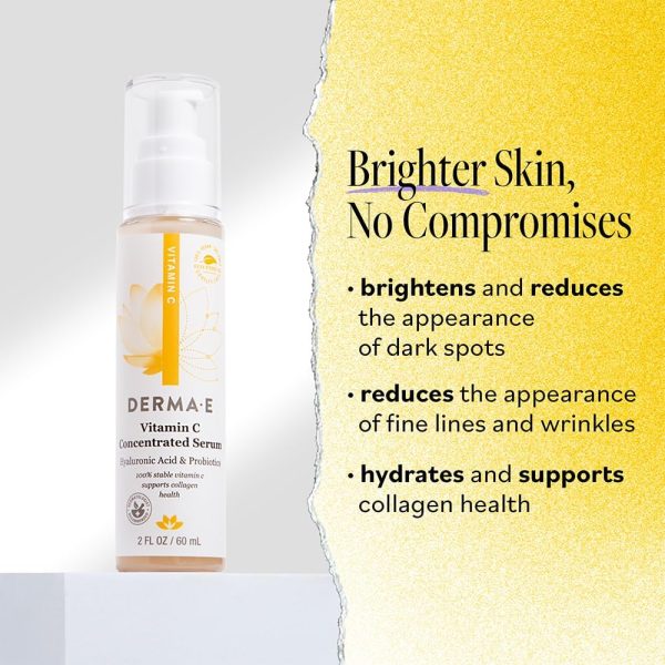 DERMA E Vitamin C Concentrated Serum, 60 ml