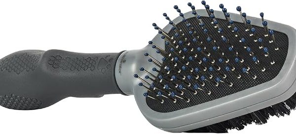 FURminator Dual Grooming Brush for Dogs and Cats