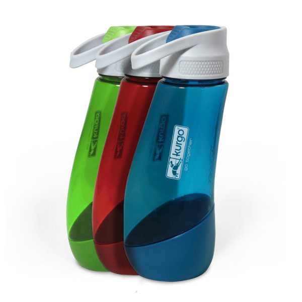 Kurgo Gourd Water Bottle and Travel Bowl for Dogs